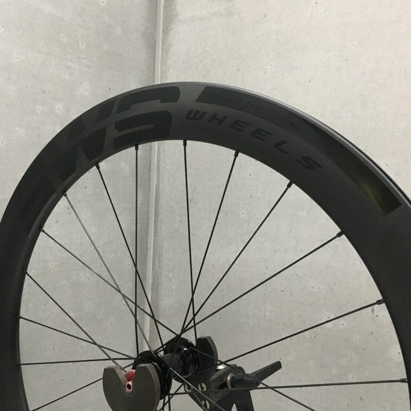 SWS Wheels Handgemaakte Wielen | XCC60 | Black 01M | Logo