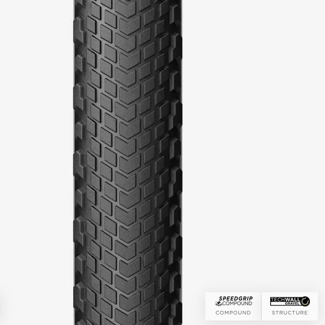 Pirelli Cinturato Gravel Hard Terrain | 40x700C | Classic | Knobs