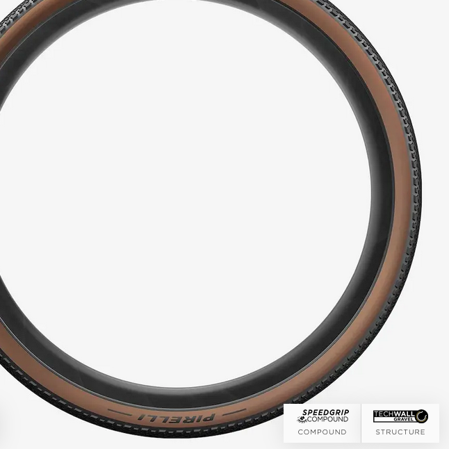 Pirelli Cinturato Gravel Hard Terrain | 40x700C | Classic | Side Complete