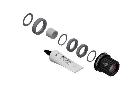 DT Swiss Rotor ombouw kit 3-Pawl naar Ratchet LN | MTB Shimano Micro Spline | HXYXXX00N3770S