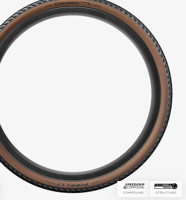 Pirelli Cinturato Gravel | Mixed Terrain | Classic | 40x700 | Side Complete