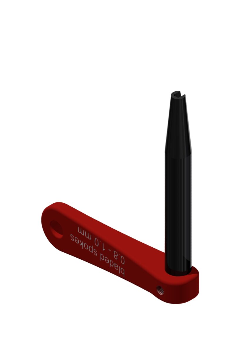 DT Swiss Spoke Holder 0.8-1.0MM bladed red