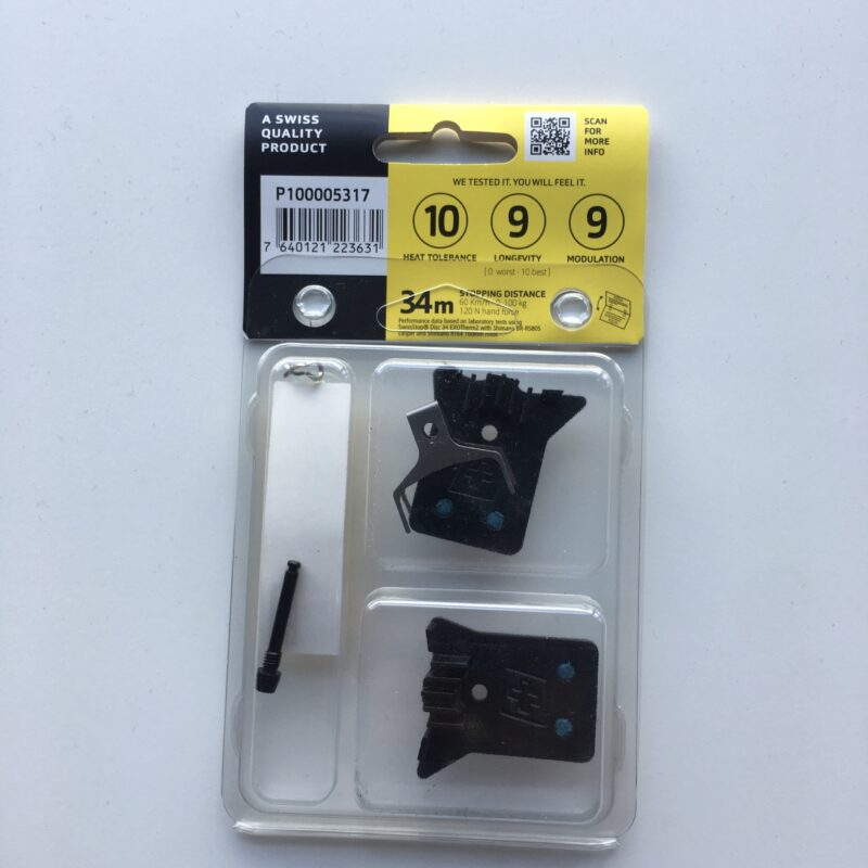 Swissstop disc 34 Exotherm2 disc brake pads shimano flat mount