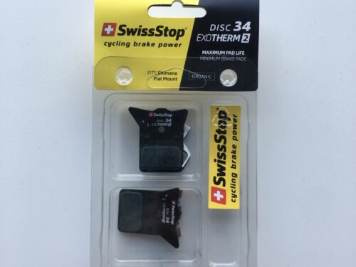 Swissstop disc 34 Exotherm2 disc brake pads Shimano flat mount