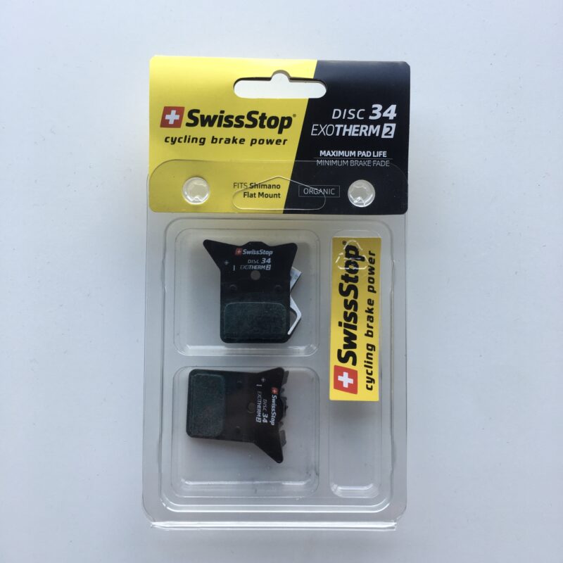 Swissstop disc 34 Exotherm2 disc brake pads Shimano flat mount