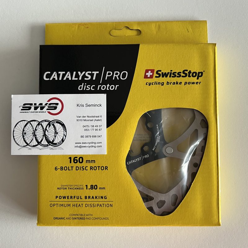 SwissStop Catalyst Pro | 6-Bolt Disc Rotor | 160mm