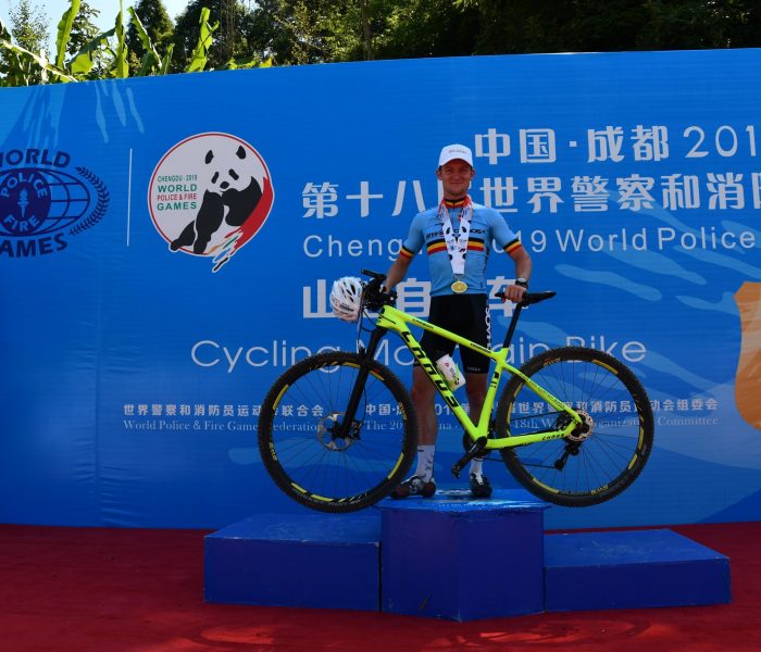 Niels Beelen Wereldkampioen MTB China